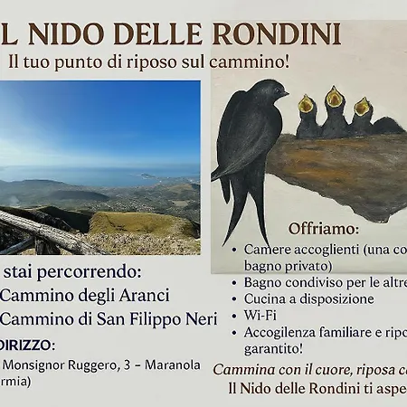 Il Nido Delle Rondini Lägenhet Formia
